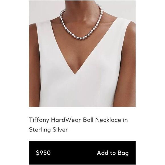 T&Co. 925 Ball (10mm) Necklace - Picture 5 of 5